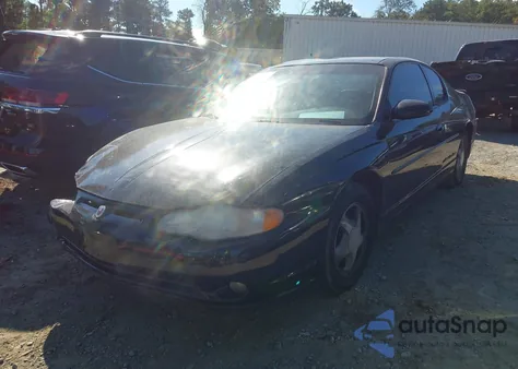 2003 Chevrolet Monte Carlo Ss from USA, damaged, VIN 2G1WX12K039370474